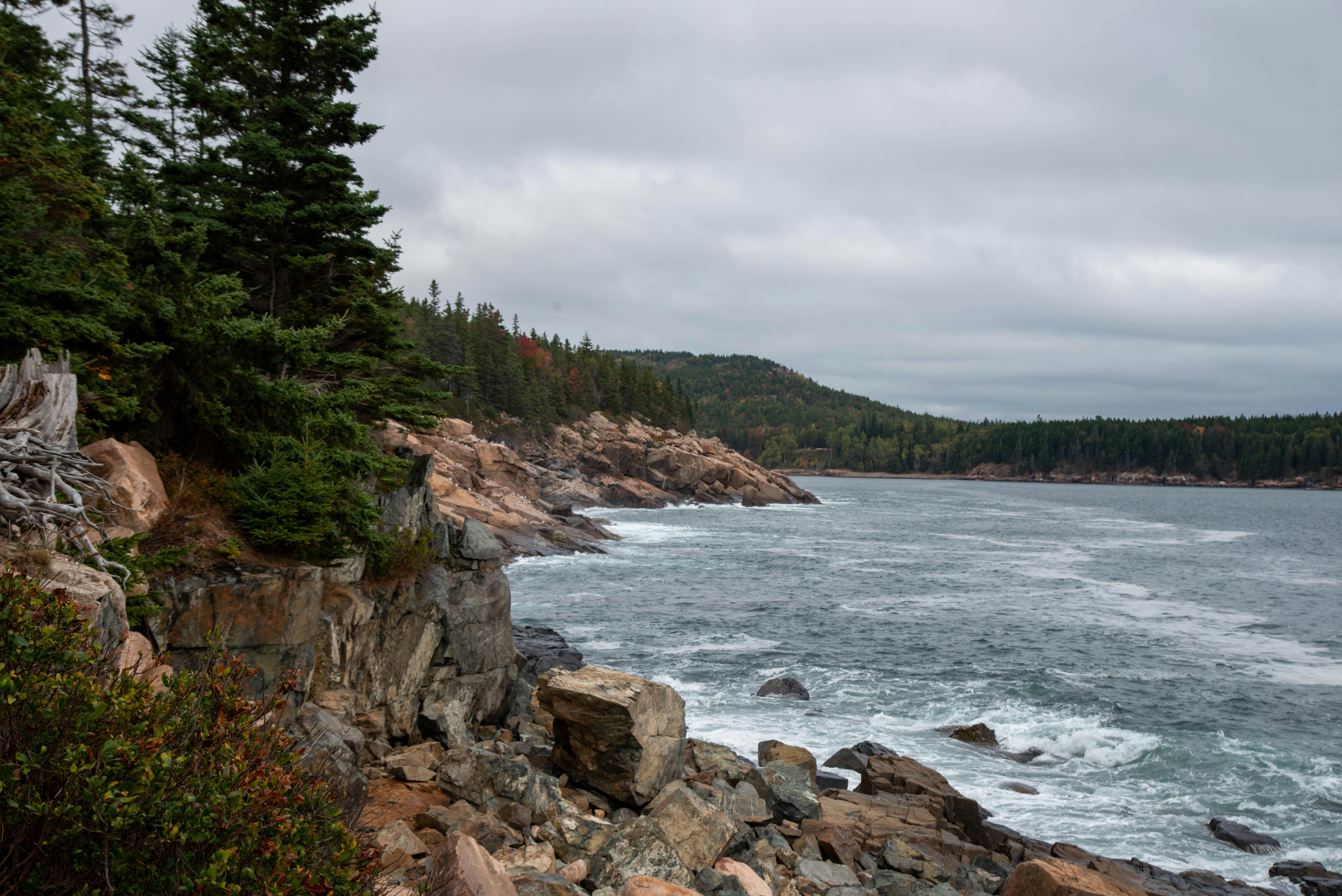 Terrains de camping pittoresques et parcs VR près du parc national Acadia avec branchements complets et vues montagne